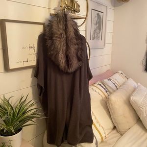 Michael Kors fur collar sweater